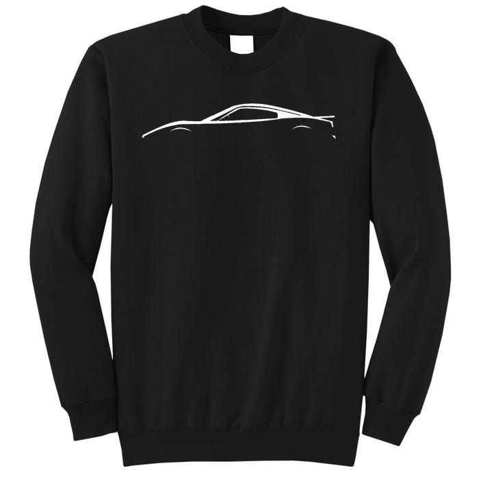 Legendary Racing Sports Car Iconic Racing Car 911 Silhouette Sweatshirt