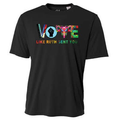 Like Ruth Sent You I Dissent Vote Cooling Performance Crew T-Shirt