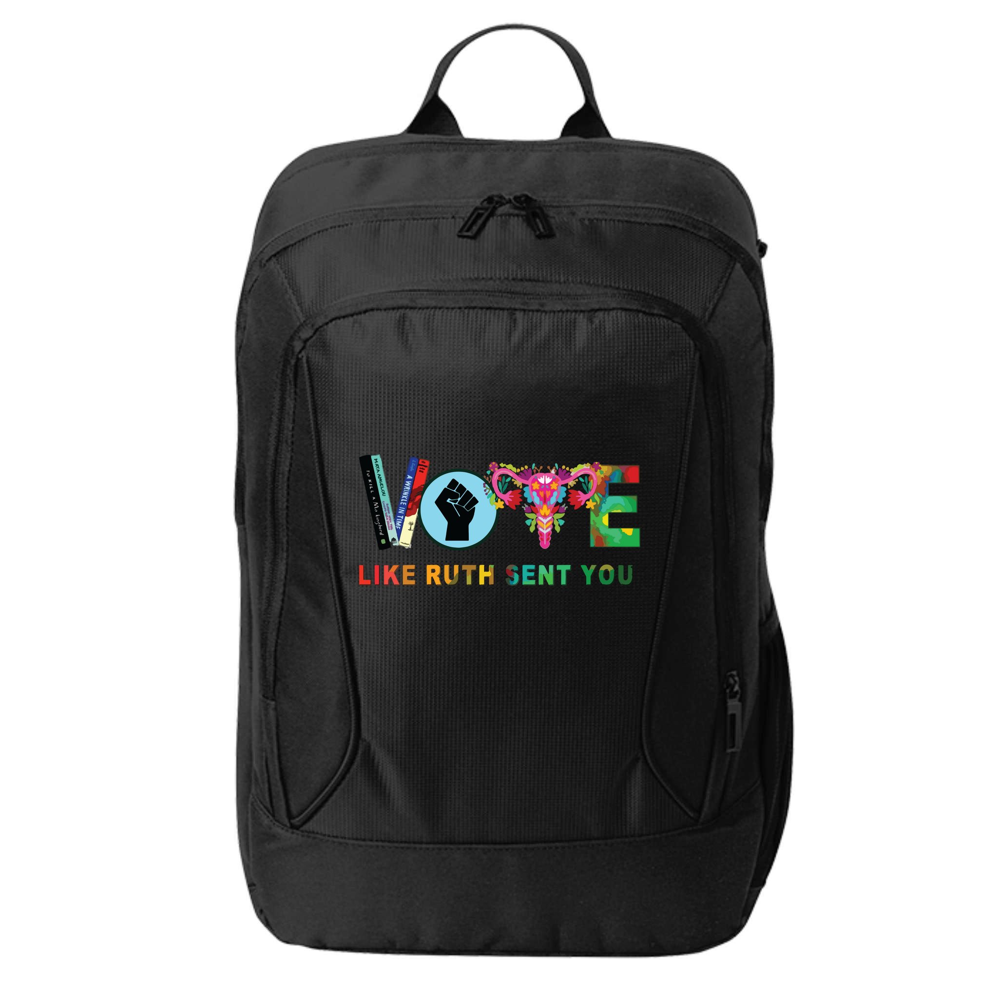 Like Ruth Sent You I Dissent Vote City Backpack