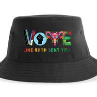 Like Ruth Sent You I Dissent Vote Sustainable Bucket Hat
