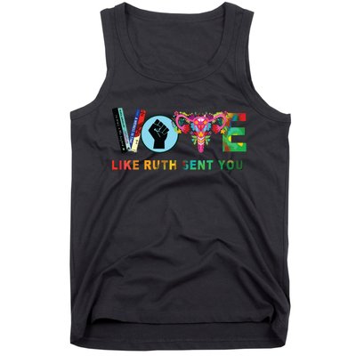 Like Ruth Sent You I Dissent Vote Tank Top