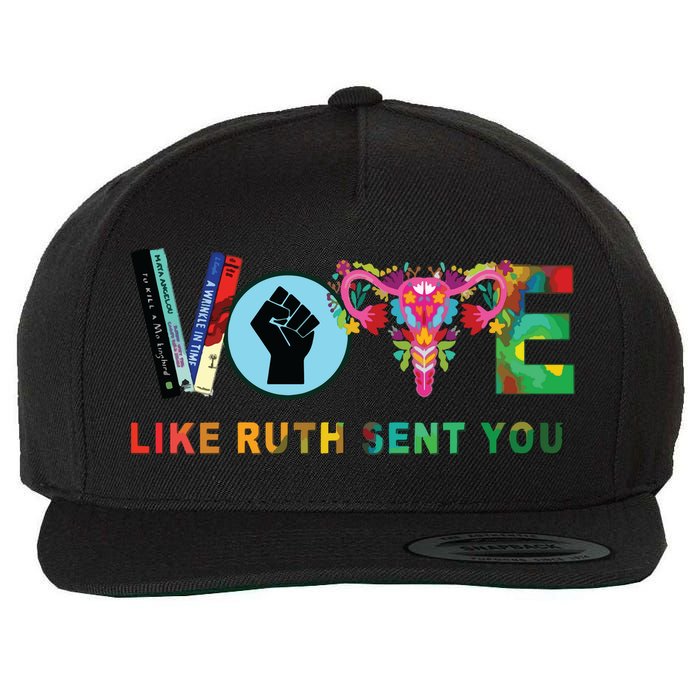 Like Ruth Sent You I Dissent Vote Wool Snapback Cap