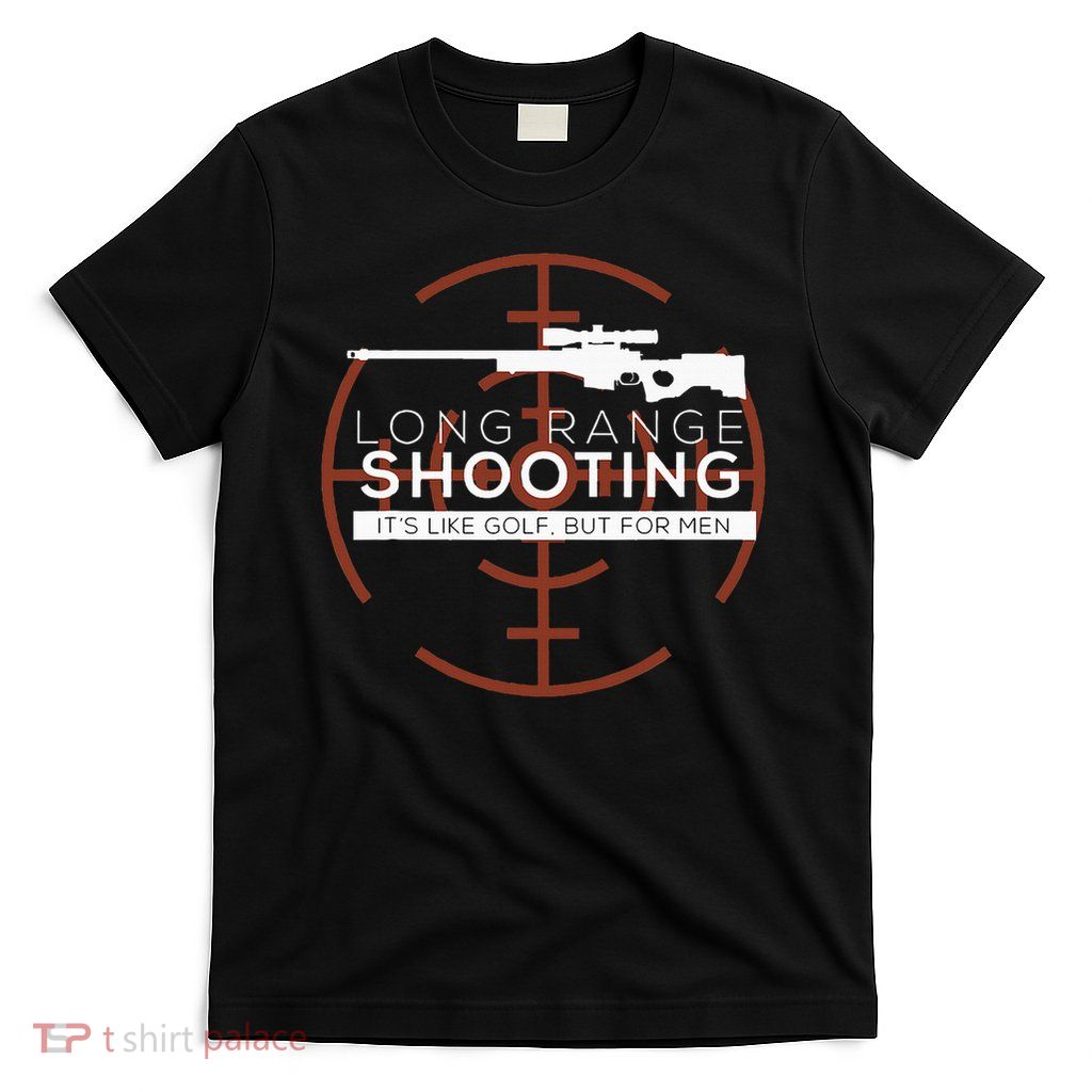 Long Range Shooting Vintage Marksman Shooter Gun Enthusiast T-Shirt