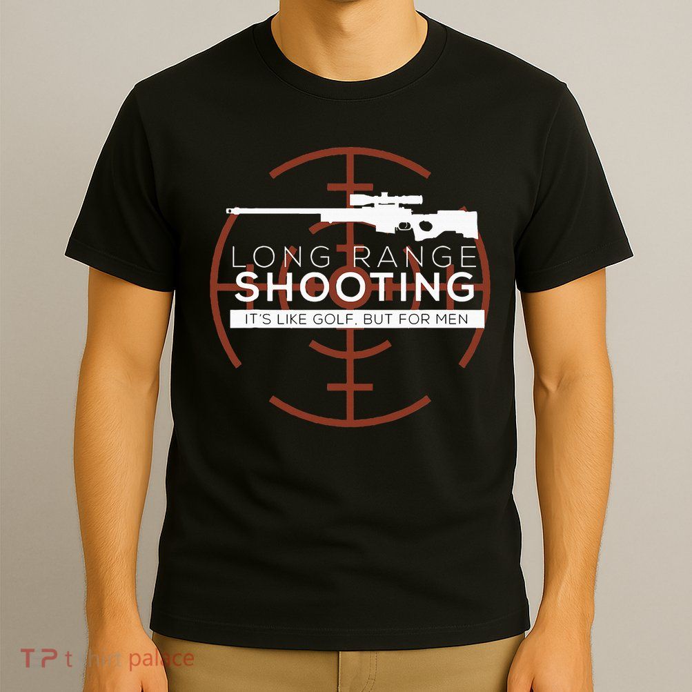 Long Range Shooting Vintage Marksman Shooter Gun Enthusiast T-Shirt