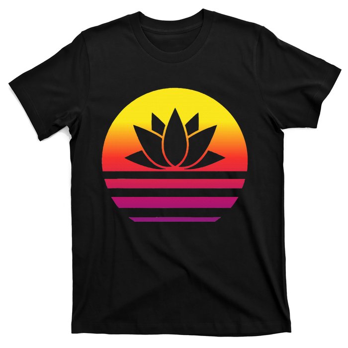 Lotus Retro Style Vintage T-Shirt