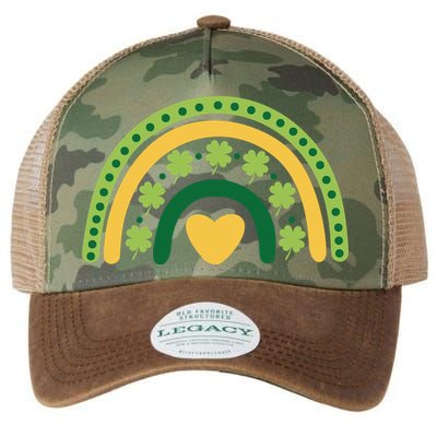 Lucky Rainbow St Patrick's Day Legacy Tie Dye Trucker Hat