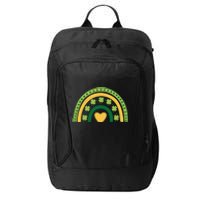 Lucky Rainbow St Patrick's Day City Backpack