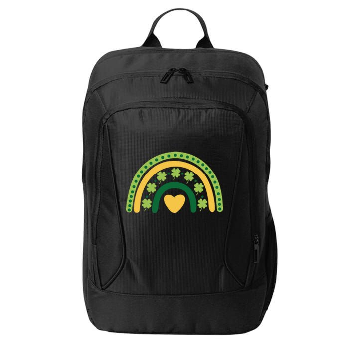 Lucky Rainbow St Patrick's Day City Backpack