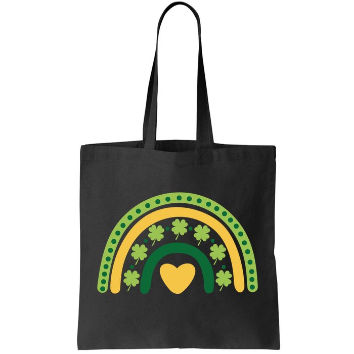 Lucky Rainbow St Patrick's Day Tote Bag