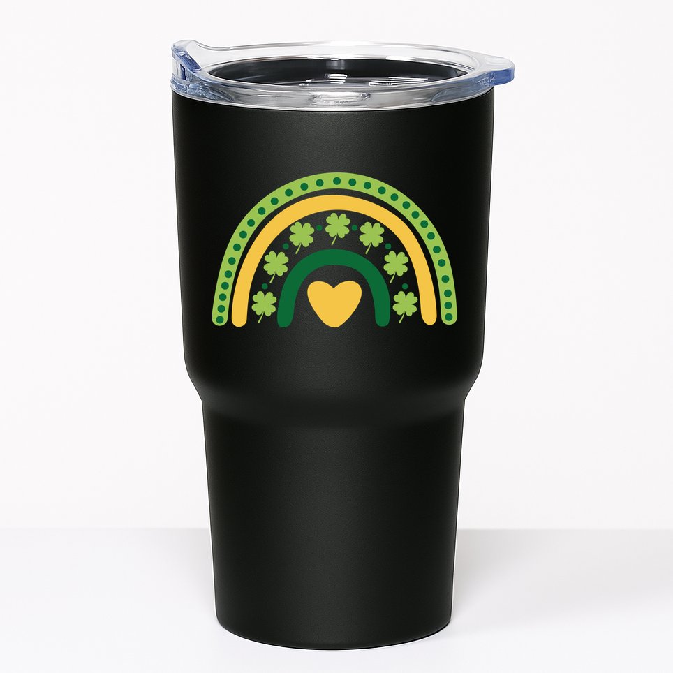 Lucky Rainbow St Patrick's Day Tumbler