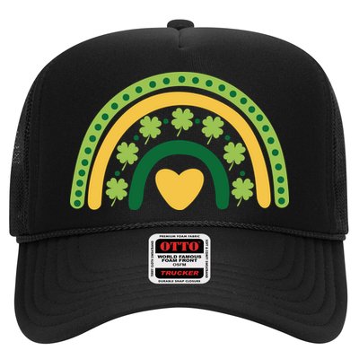 Lucky Rainbow St Patrick's Day Trucker Hat