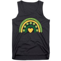 Lucky Rainbow St Patrick's Day Tank Top