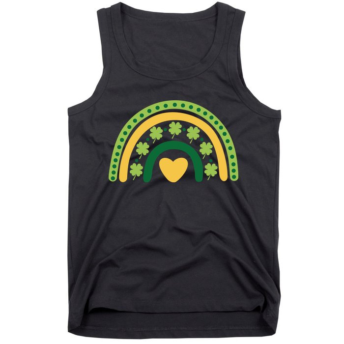 Lucky Rainbow St Patrick's Day Tank Top