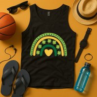 Lucky Rainbow St Patrick's Day Tank Top