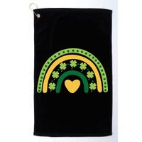 Lucky Rainbow St Patrick's Day Golf Towel