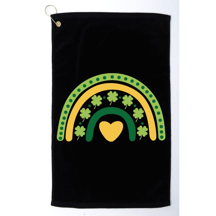 Lucky Rainbow St Patrick's Day Golf Towel