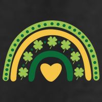 Lucky Rainbow St Patrick's Day Golf Towel