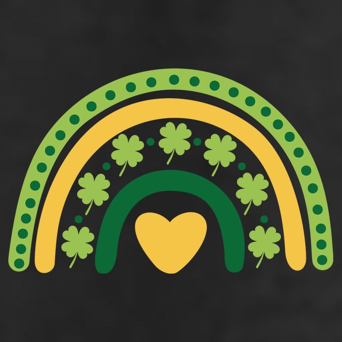 Lucky Rainbow St Patrick's Day Golf Towel
