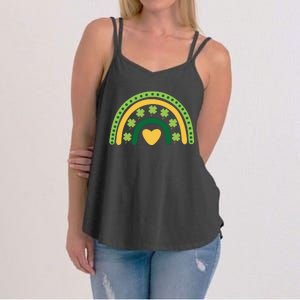 Lucky Rainbow St Patrick's Day Women's Strappy Tank