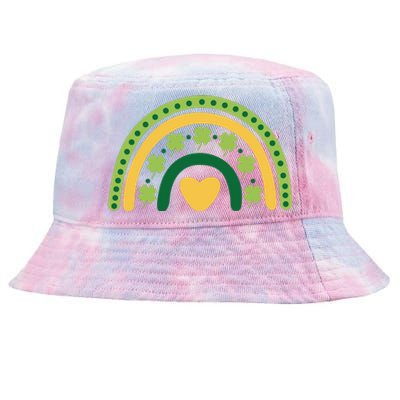 Lucky Rainbow St Patrick's Day Tie-Dyed Bucket Hat