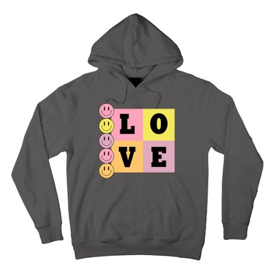 Love Retro Smile Face Cute Gift Hoodie