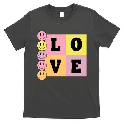 Love Retro Smile Face Cute Gift T-Shirt