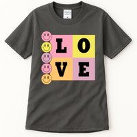 Love Retro Smile Face Cute Gift Tall T-Shirt