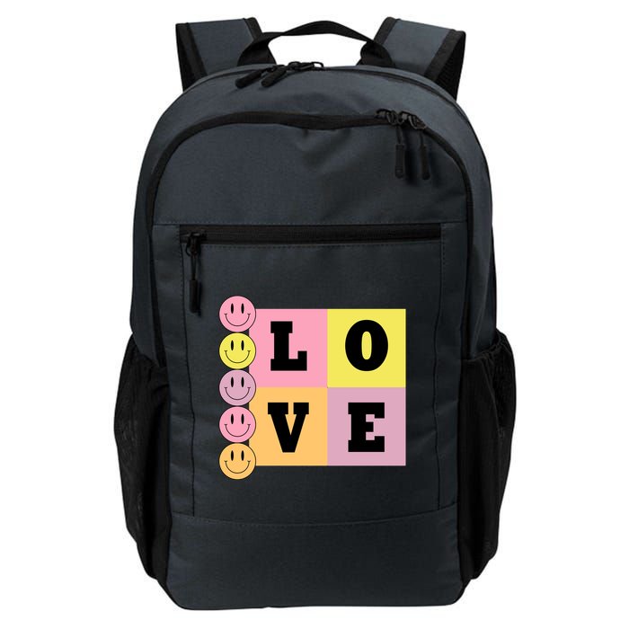 Love Retro Smile Face Cute Gift Backpack