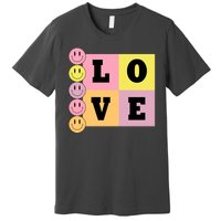 Love Retro Smile Face Cute Gift Premium T-Shirt