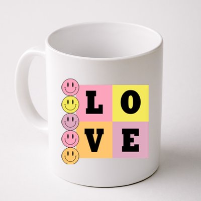 Love Retro Smile Face Cute Gift Coffee Mug