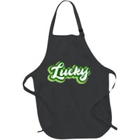 Lucky Retro St Patrick's Day Apron