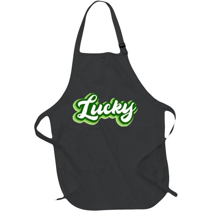 Lucky Retro St Patrick's Day Apron