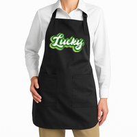 Lucky Retro St Patrick's Day Apron