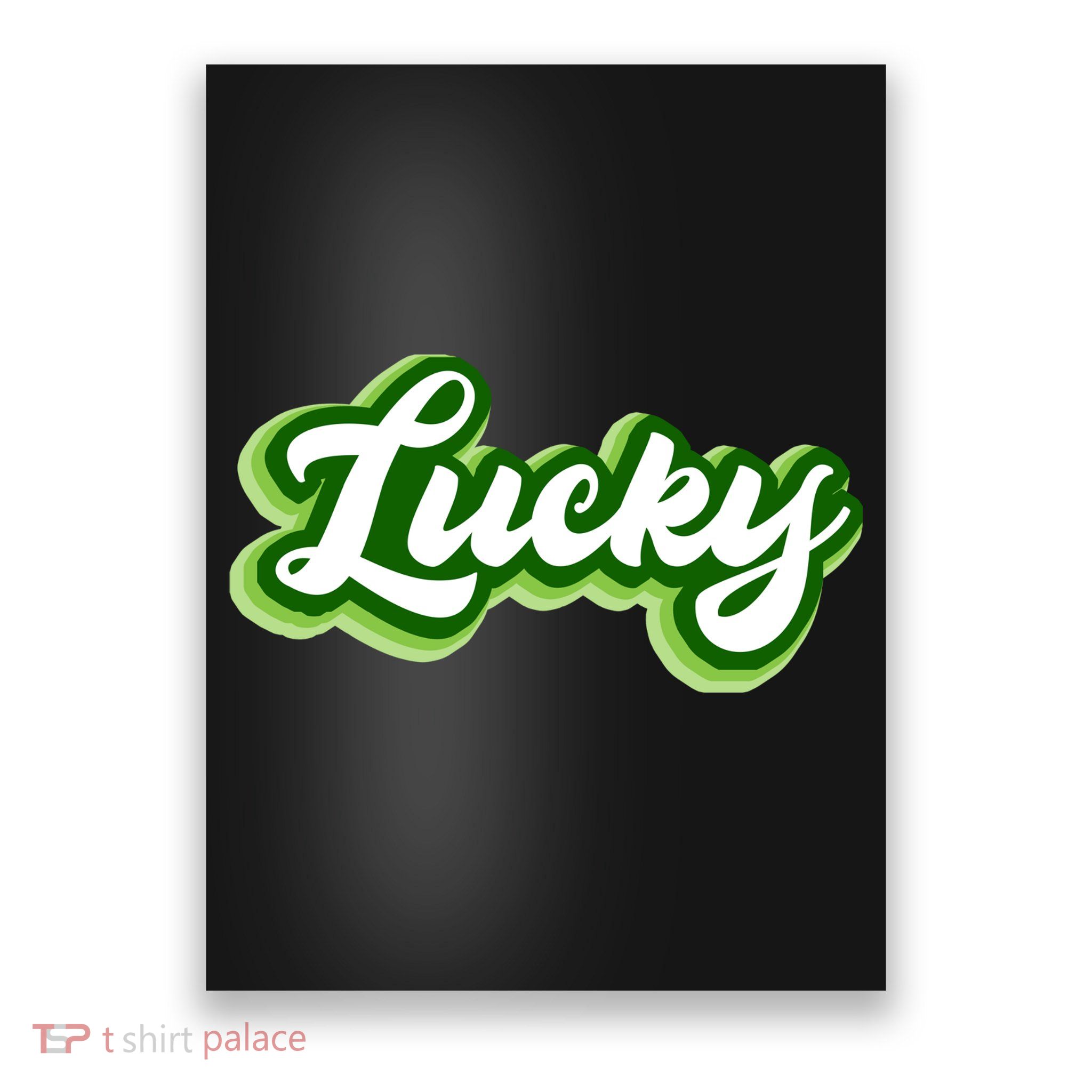 Lucky Retro St Patrick's Day Poster