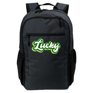 Lucky Retro St Patrick's Day Daily Commute Backpack