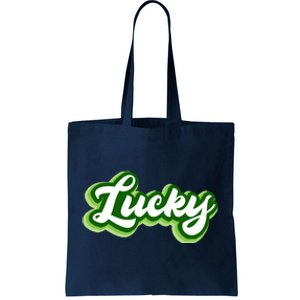 Lucky Retro St Patrick's Day Tote Bag