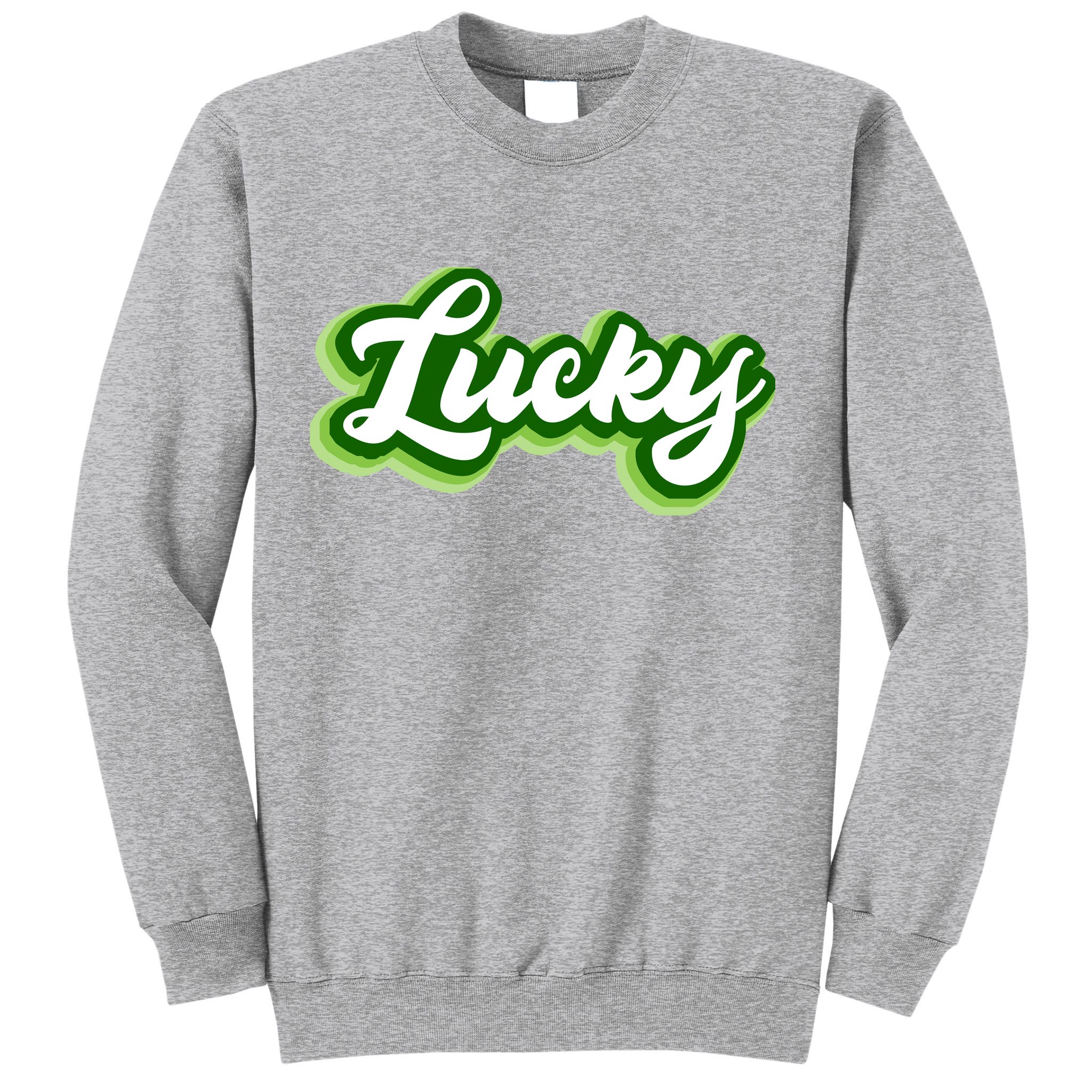 Lucky Retro St Patrick's Day Sweatshirt