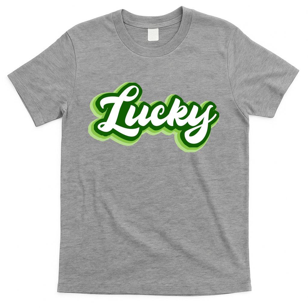 Lucky Retro St Patrick's Day T-Shirt