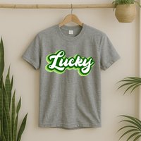 Lucky Retro St Patrick's Day T-Shirt