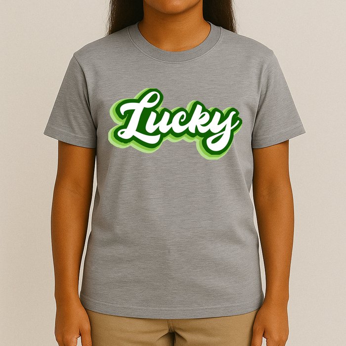 Lucky Retro St Patrick's Day T-Shirt