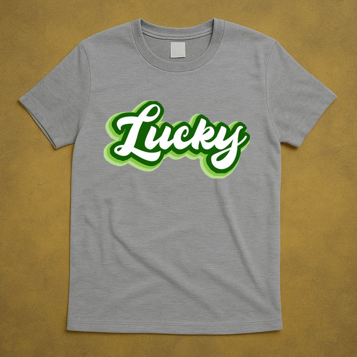 Lucky Retro St Patrick's Day T-Shirt