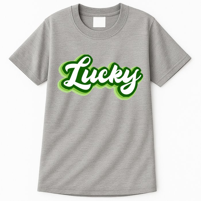 Lucky Retro St Patrick's Day Tall T-Shirt