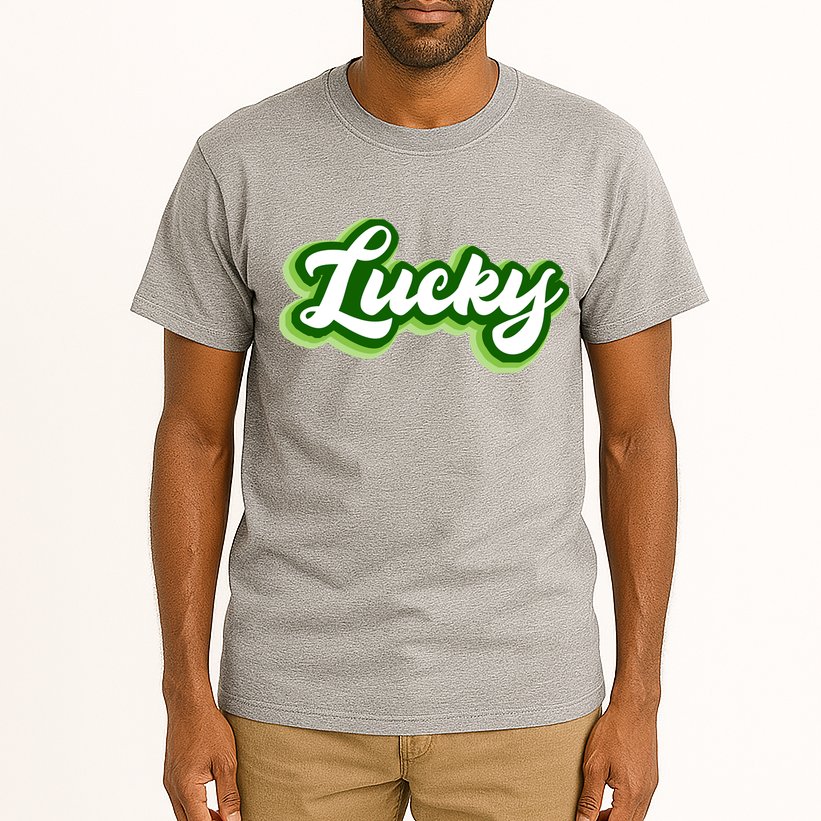 Lucky Retro St Patrick's Day Tall T-Shirt