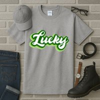 Lucky Retro St Patrick's Day Tall T-Shirt