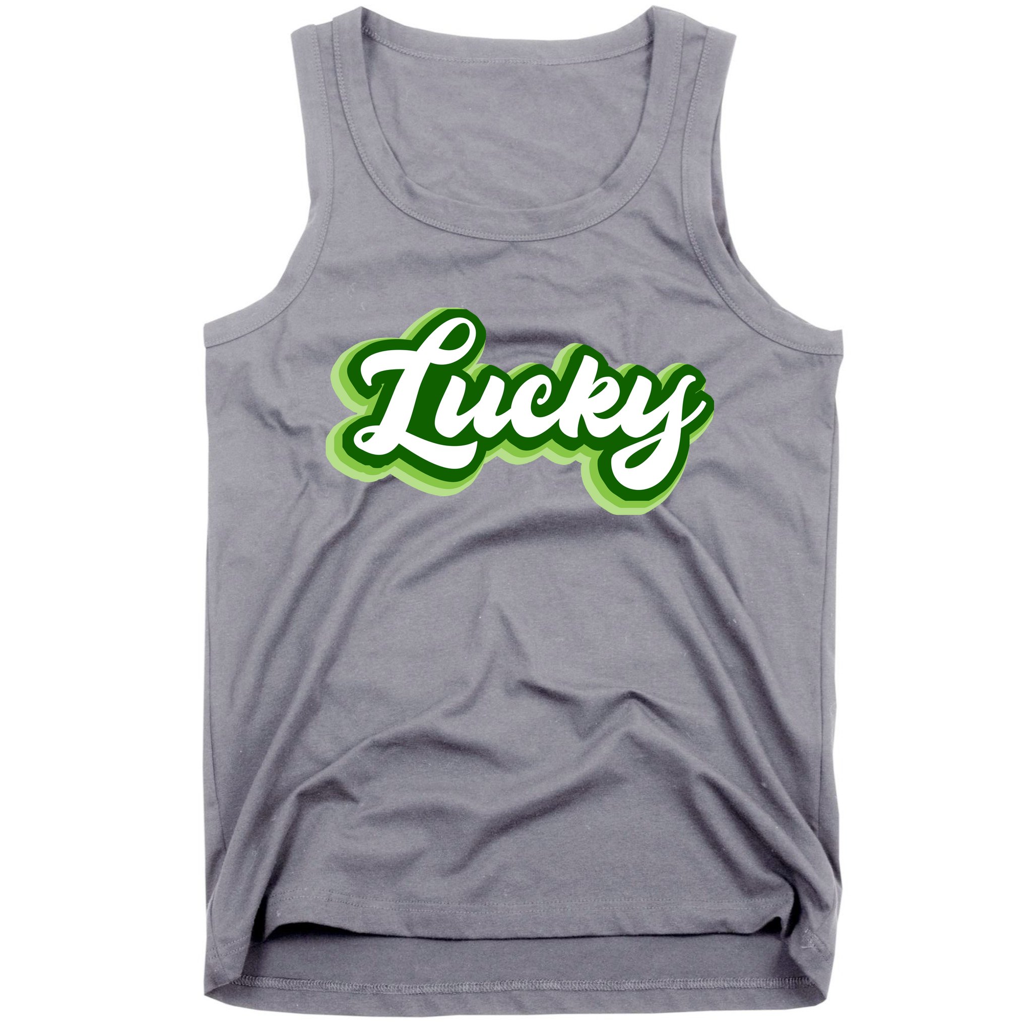 Lucky Retro St Patrick's Day Tank Top