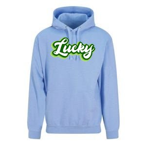 Lucky Retro St Patrick's Day Unisex Surf Hoodie