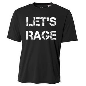 Lets Rage Smash Teraphy Rage Room Rave Party Cooling Performance Crew T-Shirt