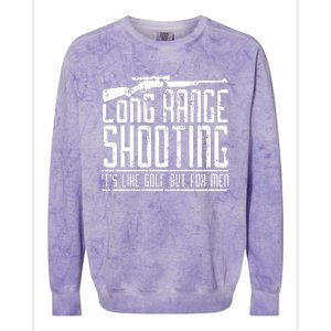 Long Range Shooting Colorblast Crewneck Sweatshirt