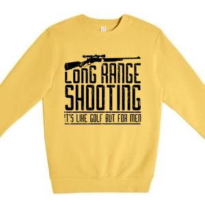 Long Range Shooting Premium Crewneck Sweatshirt