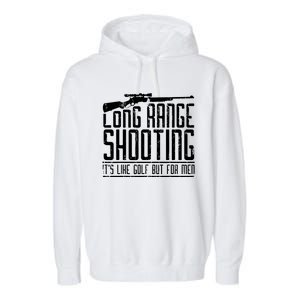 Long Range Shooting Garment-Dyed Fleece Hoodie